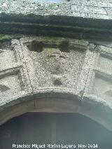 Iglesia de la Inmaculada Concepcin. Clave con la Cruz de Santiago