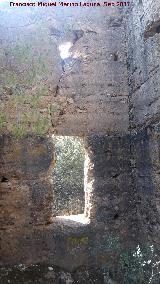 Castillo de Bujaraizar. Interior de la Torre del Homenaje