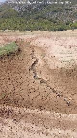 Pantano del Tranco. En sequa