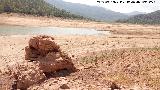 Pantano del Tranco. En sequa