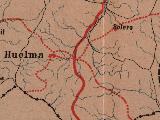 Historia de Huelma. Mapa 1885