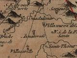 Historia de Iznatoraf. Mapa 1799