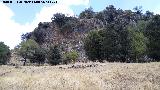 Cerro del Tercero. Afloramientos rocosos de la ladera sur