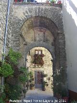 Puerta del Arrabal. Intramuros