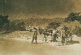 Jan. Foto antigua. Por la Avenida de Madrid, a la altura del Colegio de los Maristas. Foto de Don Manuel Romero vila