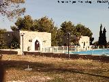 Castillo de Abrehuy. Torreones de la zona de la piscina