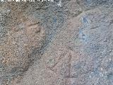 Petroglifos rupestres de El Toril. Smbolos