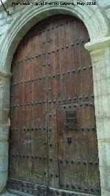 Puerta. Convento de Santa rsula - Jan