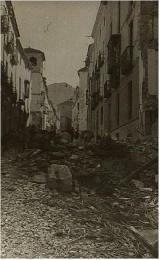 Historia de Jan. Bombardeo de Jan. Calle Ancha. San Ildefonso. Consecuencias