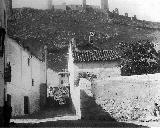 Calle Empedrada de la Magdalena. Foto antigua