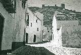 Calle Empedrada de la Magdalena. Foto antigua. Fotografa de Jaime Rosell Caada. Archivo IEG