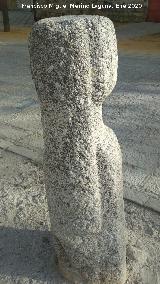 Plaza de Toros de Baeza. Fuste de granito