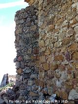 Castillo de Fuentetetar. Torren circular