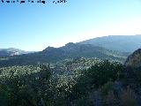 Castillo del Zumbel. Vistas