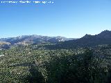 Castillo del Zumbel. Vistas