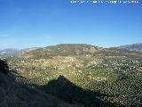 Castillo del Zumbel. Vistas