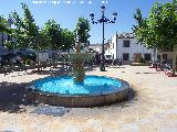 Plaza Carlos III en Aldeahermosa. 