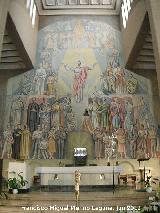 Iglesia de Cristo Rey. Fresco de Baos