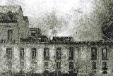 Palacio de la Diputacin. Incendio del 25 de enero de 1919