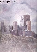 Castillo Nuevo de Santa Catalina. Dibujo de Isabel Laguna Lpez