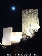 Castillo Nuevo de Santa Catalina. Con la Super Luna