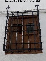 Casa de la Calle Molinos n 3. Ventana restaurada