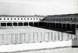Antiguo Colegio Santo Domino Savio. Foto antigua. Patio