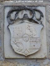 Castillo Viejo de Santa Catalina. Escudo Real o Nacional