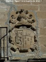 Casa de la Plaza del Carmen n 5. Escudo derecho