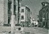 Monumento al Lagarto de la Malena. Foto antigua. Fotografa de Jaime Rosell Caada. Archivo IEG