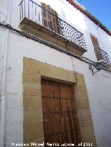 Casa de la Calle Matillas n 4. Portada