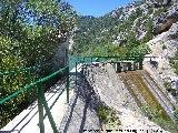 Pantano de Aguasnegras. Presa