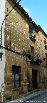 Casa de la Calle Roque Rojas n� 9. 