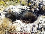 El Castelln. Silos excavados en roca