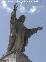 Monumento al Sagrado Corazn. Estatua