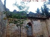 Ermita de Jabalcuz. Pies del templo