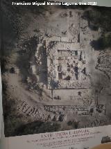 Palacio ibero del Cerro de la Merced.  Cartel de la exposici�n en el Museo Ibero de Ja�n