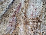 Pinturas rupestres del Abrigo de la Granja. Grupo principal