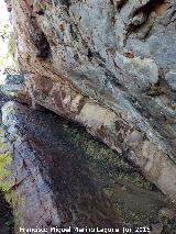 Pinturas rupestres de la Cueva de los Arcos II. Abrigo