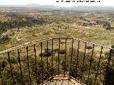 Polvorn de Vadollano. Vistas desde la torre de vigilancia ms alta