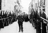 Calle Las Bernardas. Santo Entierro 1951