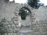 Aldea El Bodegn. Arco de medio punto