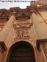 Catedral de Jan. Fachada. Calle de la Puerta del Clero