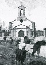 Ermita del Pilar. Ermita de Nuestra Seora del Pilar y el Pilar Nuevo. Fotografia del ao 1950 IEG