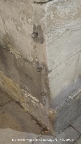 Catedral de Jan. Fachada gtica. Anillas