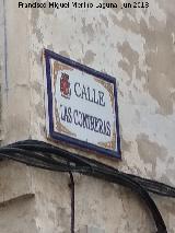 Calle Contreras. Placa