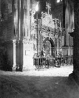 Catedral de Jan. Trascoro. Foto antigua