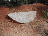 Piedra de molino de Santa Quiteria. 