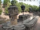 Pilar de la Estacin Linares-Baeza. 