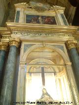 Catedral de Jan. Capilla de la Virgen de las Angustias. tico